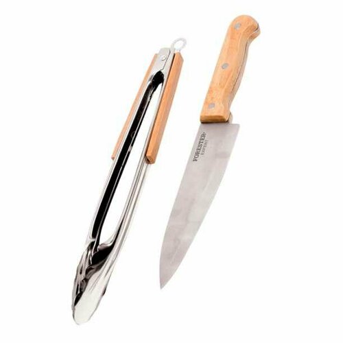 Универсальный набор для гриля FORESTER (щипцы, нож)