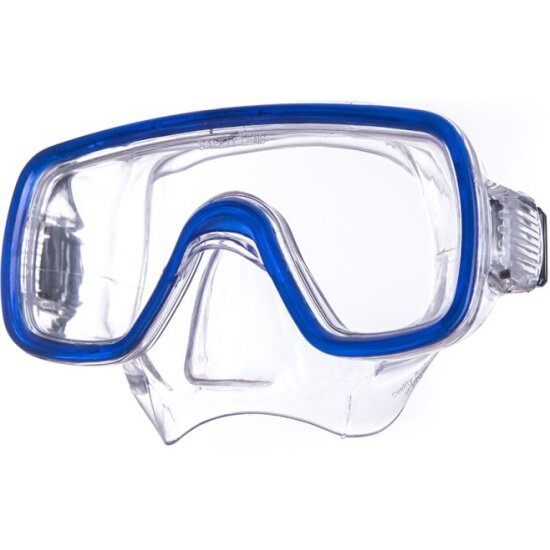 Маска Salvas Domino Jr Mask, для плавания арт. CA105C1TBSTH, безопасн. стекло, Silflex, размер: Junior, синий