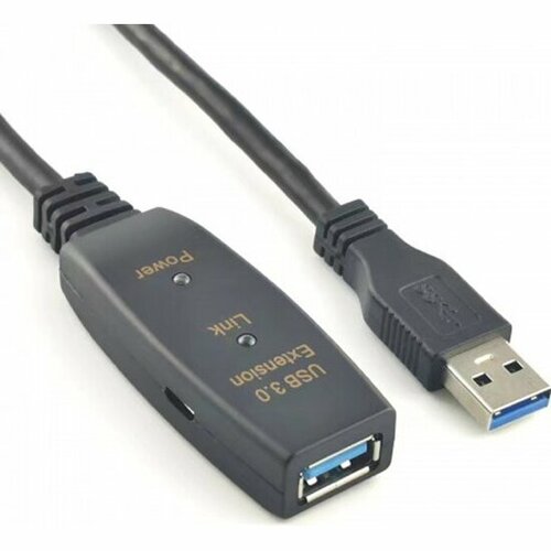 Кабель KS-is Ks-is KS-776-10 USB 3.2 Gen 1 AM AF 10м активный hdmi сплиттер на 8 портов ks is ks 754 активный ks is