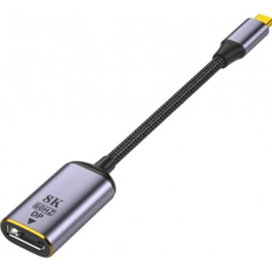 Переходник двунаправленный Ks-is USB-C(m) to DP(f) 8K 60Hz