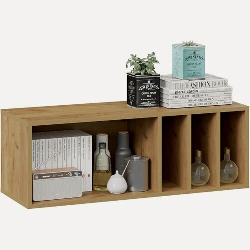 Изображение товара Полка настенная Трия Хилтон (940) Исп 1.1 Дуб крафт золотой