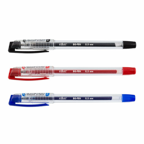 STILSY Ручка гелевая BG-PEN 52022MK 05 мм цвет чернил красный 5 штук 479₽