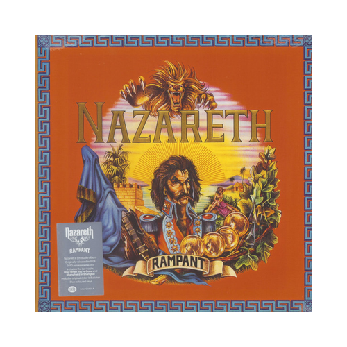 Nazareth - Rampant, 1xLP, BLUE LP nazareth rampant [blue vinyl] salvo383lp
