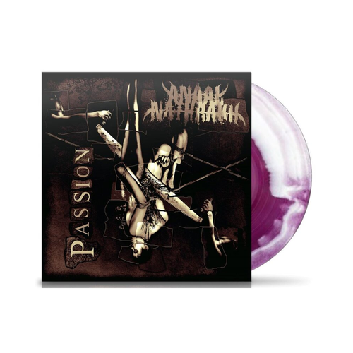 Anaal Nathrakh - Passion, 1LP Gatefold, RED WHITE SPLATTER LP portrait of the artist