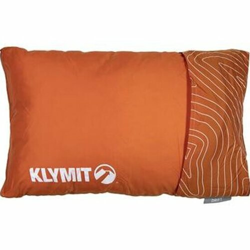 Подушка Klymit Drift Camp Pillow Regular оранжевая (12DROR01C) страховочная петля camp truck loop 60 cm