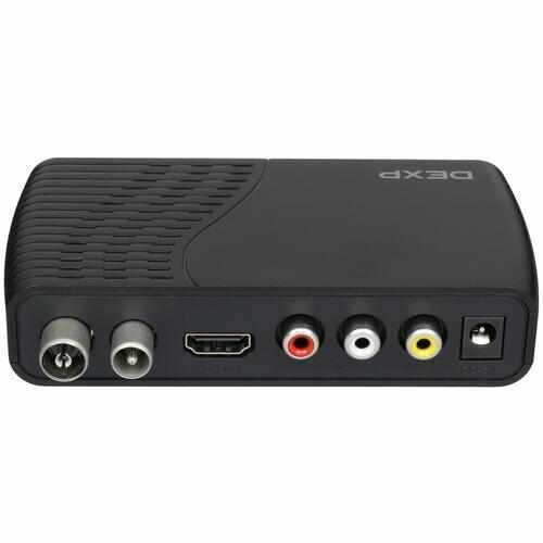 Приставка для цифрового ТВ DEXP HD 8000P черный — фото 7