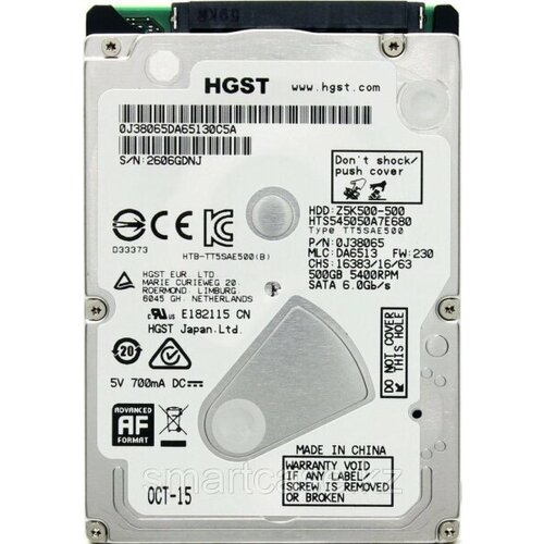 Жесткий диск EMC 118032498-A05 250Gb 7200 SATA 35 HDD 5940500₽