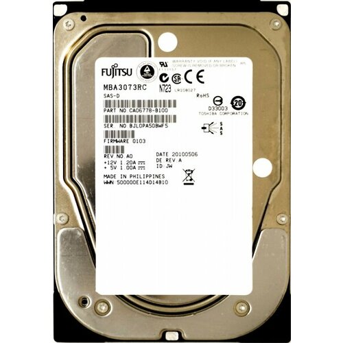 Жесткий диск Fujitsu CA06778-B100 735Gb SAS 35 HDD 953000₽