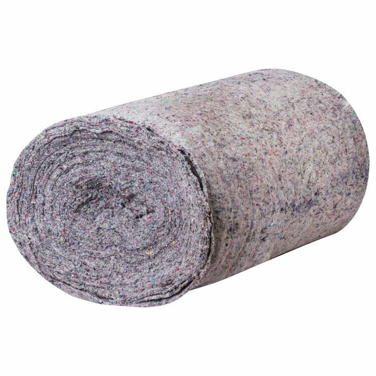 фото ХПП холстопрошивное полотно Ватин (75) 170 гр/м2 - ивтк - Серое РВ (Строчка 2.5мм) (рулон 50 метров)