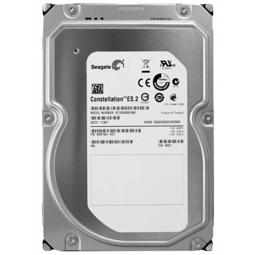 Жесткий диск Seagate ST33000651NS 3Tb 7200 SATAIII 35 HDD 4008500₽