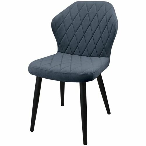 Стул предприятие гальваник Бергамо эмаль черный муар Catania Steel