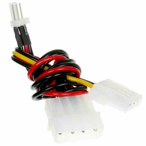 кабель питания molex molex atx 4 pin gembird cc psu 4 вилка розетка вилка длина 0 15 метра Переходник для вентилятора Cablexpert CC-PSU-5