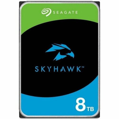 Жесткий диск 35 Seagate SkyHawk 8 ТБ SATA III 256 Mb 7200rpm ST8000VX010 2119000₽