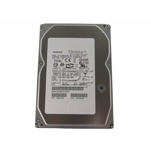 Жесткий диск Hitachi HUS153073VLF400 73Gb 15000 Fibre Channel 35 HDD 6266000₽