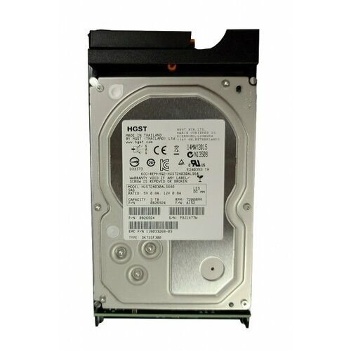 Жесткий диск EMC X-2UC-3TBS 3TB 7200 SAS 35 HDD 20504000₽