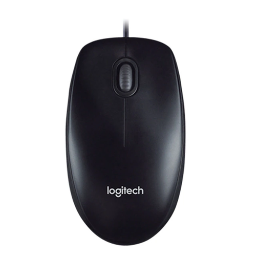 Мышь проводная Logitech M100r Dark Grey [910-005006]