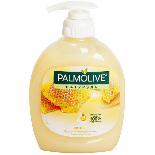 Palmolive жидкое мыло Мёд и Молоко 300мл. гель для душа натурэль питание мед и увлажняющее молочко 750мл