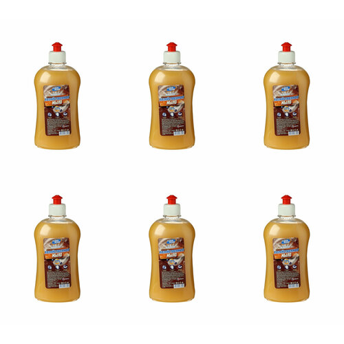 Clean Room Хозяйственное мыло, 72 %, жидкое, 500 мл, 6 шт