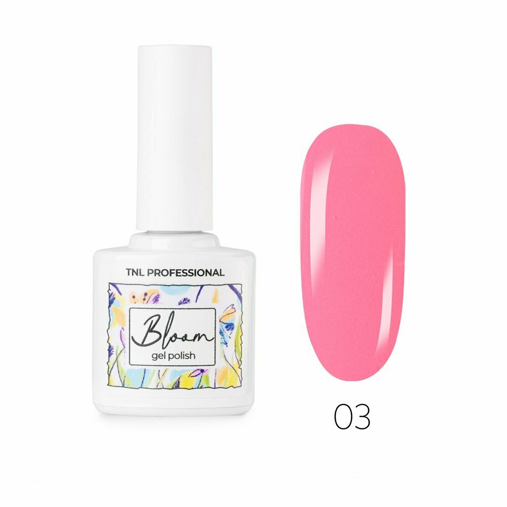 фото Гель-лак Bloom №3 розовый лотос, TNL Professional, (10 мл)
