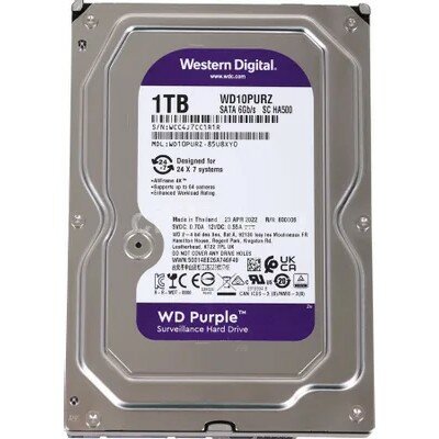 Жесткий диск WD 1 TB WD11PURZ Purple 3.5" - фото №9