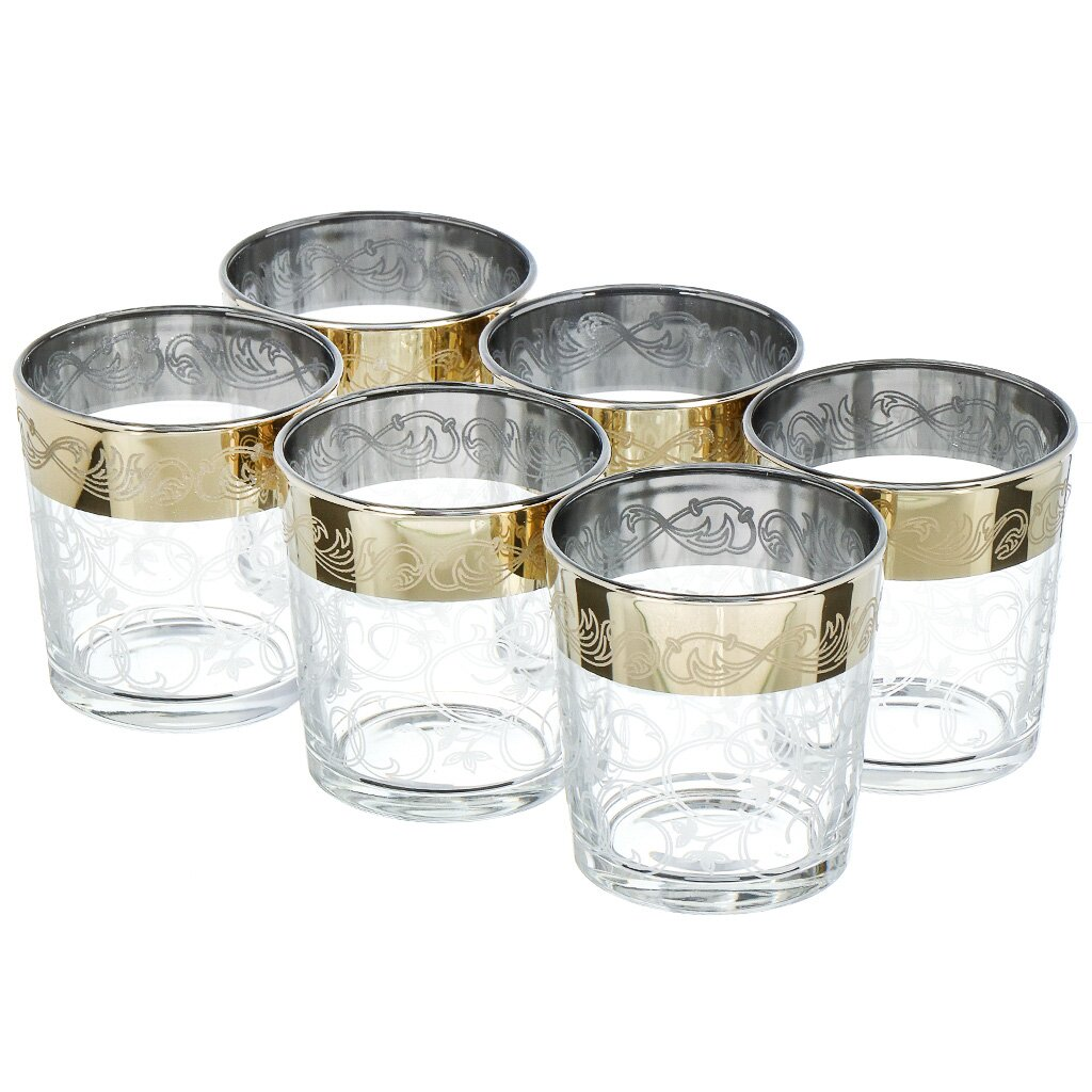 фото Стакан 250 мл, стекло, 6 шт, Glasstar, Вдохн-е, GN2_40_1