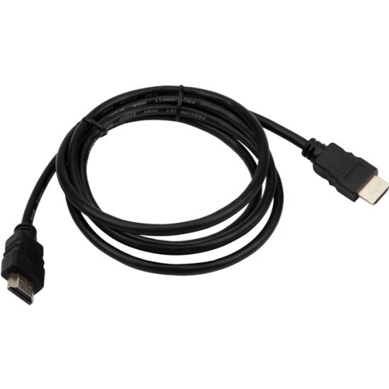 кабель hdmi/hdmi ver.2,0 (a-m/a-m) 1.5м, черный, proconnect, 17-6103-6 - фото №1
