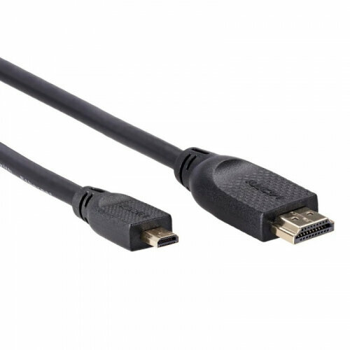 Кабель Vcom HDMI-19M--MicroHDMI-19M ver 2.0 1.5m (CG587-1.5M) видео кабели и переходники vcom hdmi m hdmi f ca320