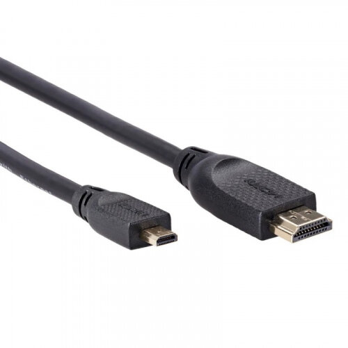 Кабель VCOM HDMI-19M--MicroHDMI-19M ver 2.0 1.5m (CG587-1.5M)