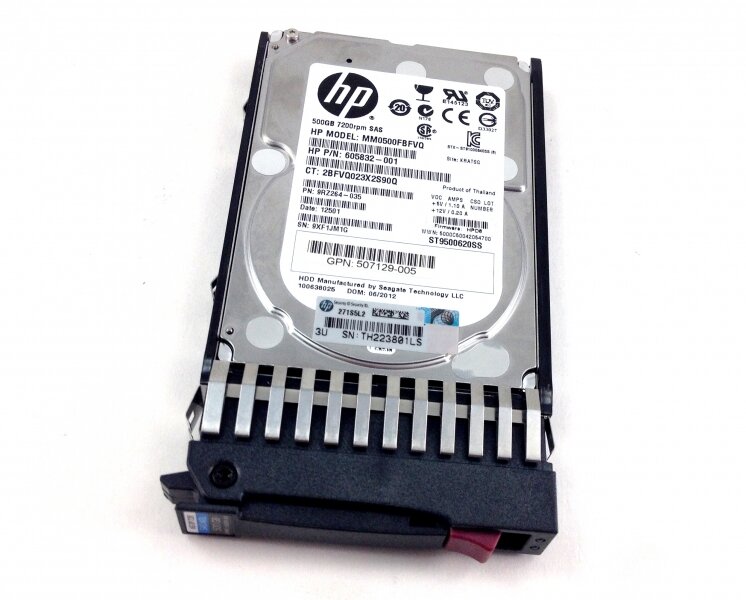 Жесткий диск HP 652747-001 500Gb SAS 2,5" HDD