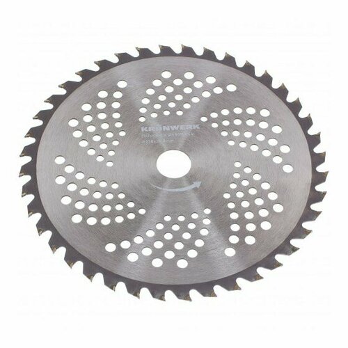 KRONWERK Бензоинструменты Нож для триммера 230х25,4, 40 зубьев 96343