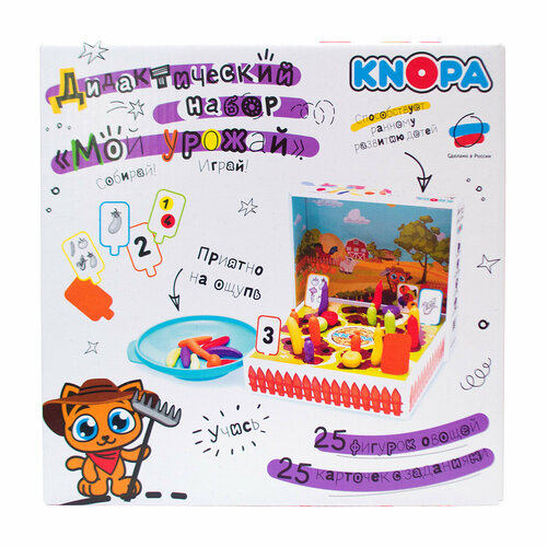 KNOPA Дидактический набор Мой урожай 87063 4521₽