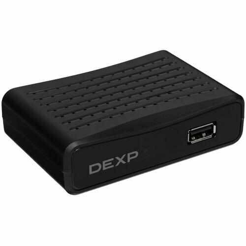 Приставка для цифрового ТВ DEXP HD mini 32 черный