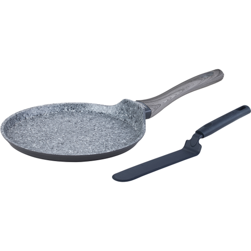 Сковорода блинная с лопаткой для блинов REMIHOF STARK RMH-KW-04, 24 см