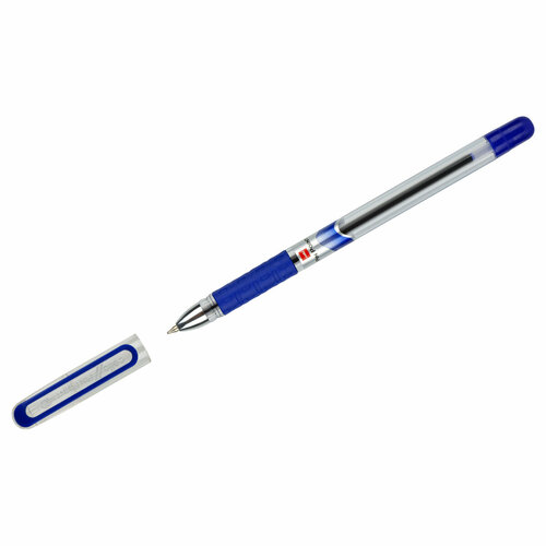 Ручка шариковая Cello Pinpoint синяя, 0.6мм, грип