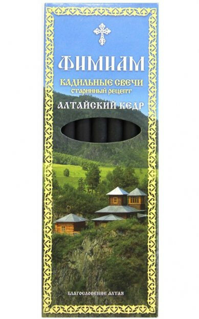 Фимиам кадильные свечи "Алтайский кедр"