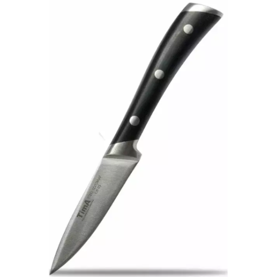 Нож для чистки овощей TIMA GeoBlack 89мм GB-05