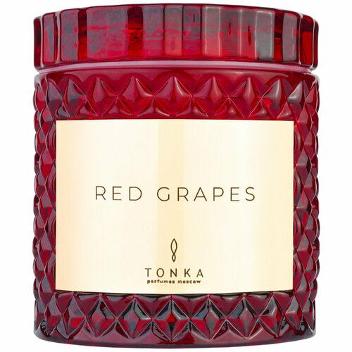 Свеча Tonka Red Grapes, 220 мл