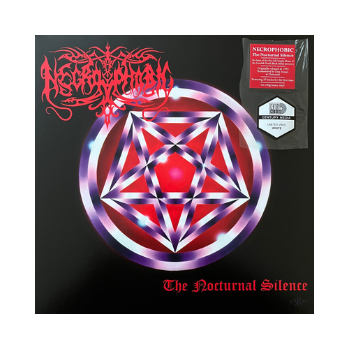 Necrophobic - The Nocturnal Silence, 1xLP, WHITE LP century media feed the rhino the silence cd