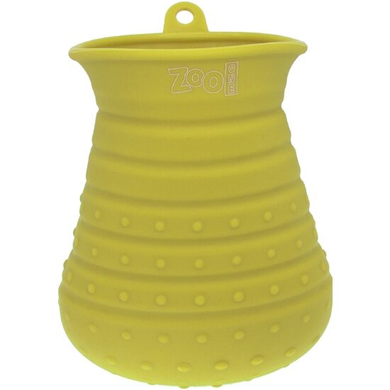 Лапомойка Zooone силиконовая большая (жёлтая) 21032
