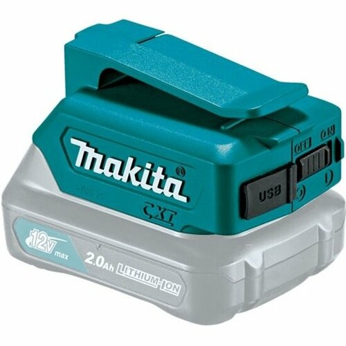 Адаптер USB Makita , для CXT 10.8В усиленный аккумулятор для makita 12v max cxt bl1021b bl1041b