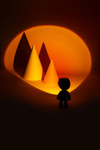 фото Ночник с эффектом заката ROMBICA LED Solar