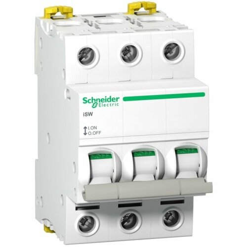 Выключатель нагрузки SYSTEME ELECTRIC (SCHNEIDER ELECTRIC) SCHNEIDER ELECTRIC iSW 3п 100А, A9S65391