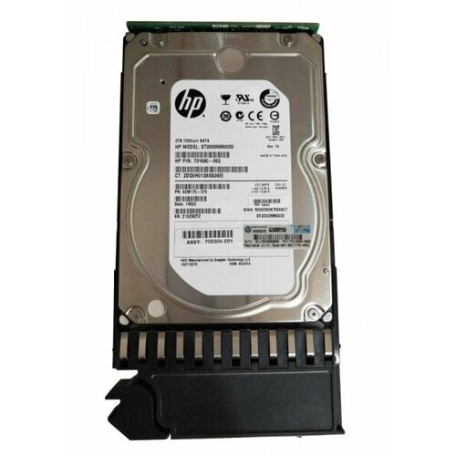 Жесткий диск HP AW556B 2Tb SATAII 3,5 HDD жесткий диск hp 599690 003 2tb sataii 3 5 hdd