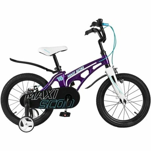 Детский велосипед Maxiscoo Cosmic Стандарт 16 Фиолетовый 1583500₽