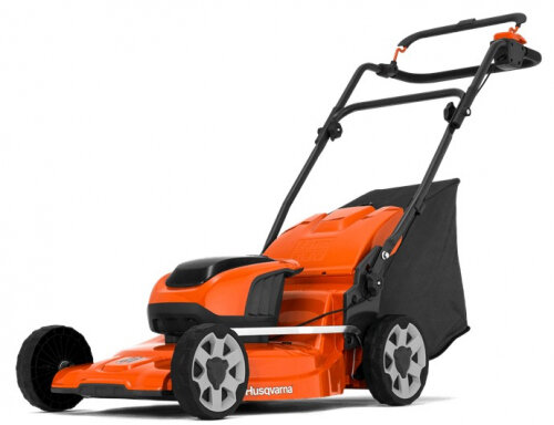 фото Aккумуляторная газонокосилка несамоходная HUSQVARNA LC142i (без аккумулятора и ЗУ)