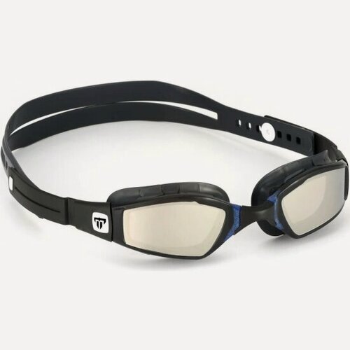 Изображение товара Очки для плавания Aqua Sphere Ninja зеркальные линзы, серый/синий