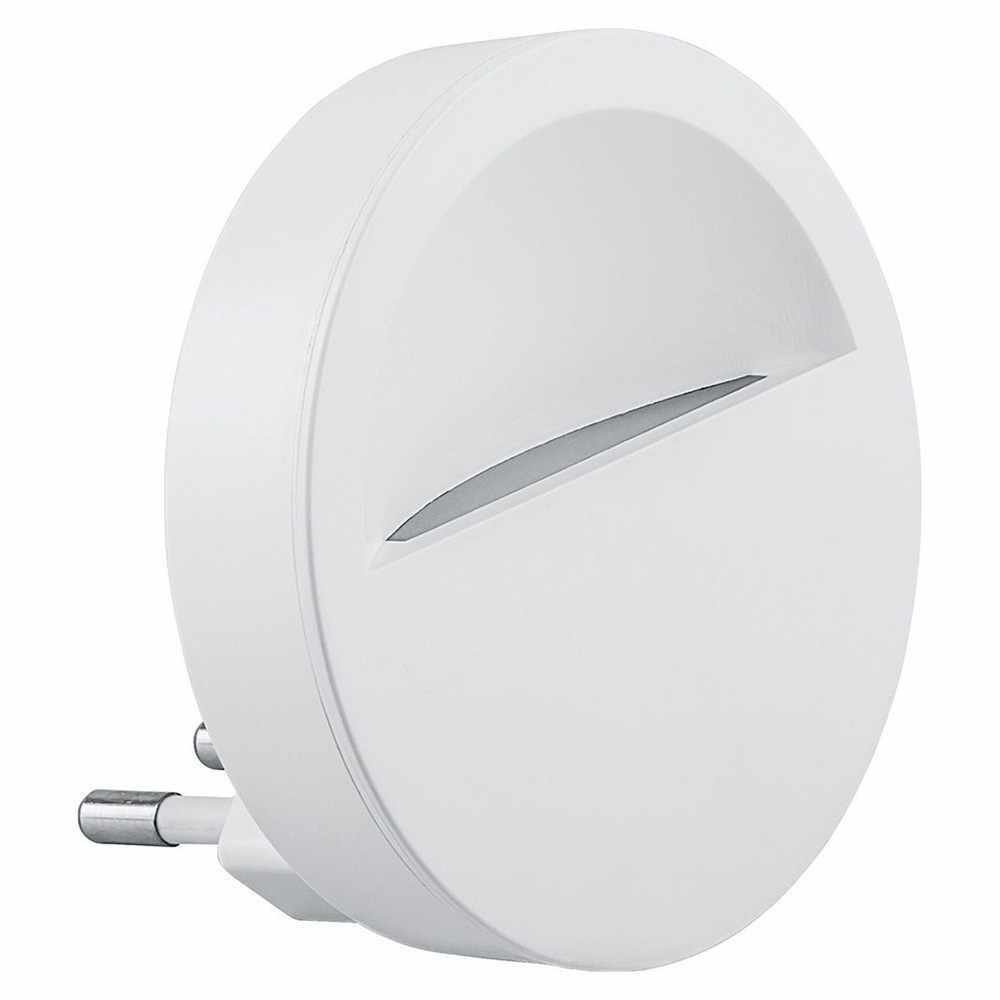 фото Светильник ночник в розетку Feron Круг 0,45 Вт LED 3000 К