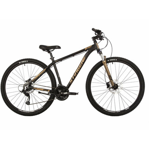 Горный велосипед Stinger Element Pro 29, год 2023, цвет Желтый, ростовка 18