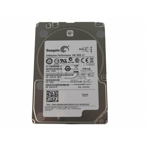Жесткий диск Seagate 1DA210 12Tb 10000 SAS 25 HDD 2003000₽