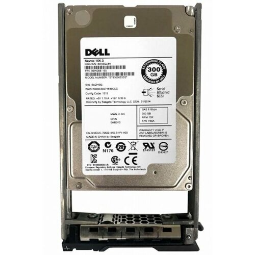 Жесткий диск Dell 9SW066-150 300Gb SAS 25 HDD 2454500₽